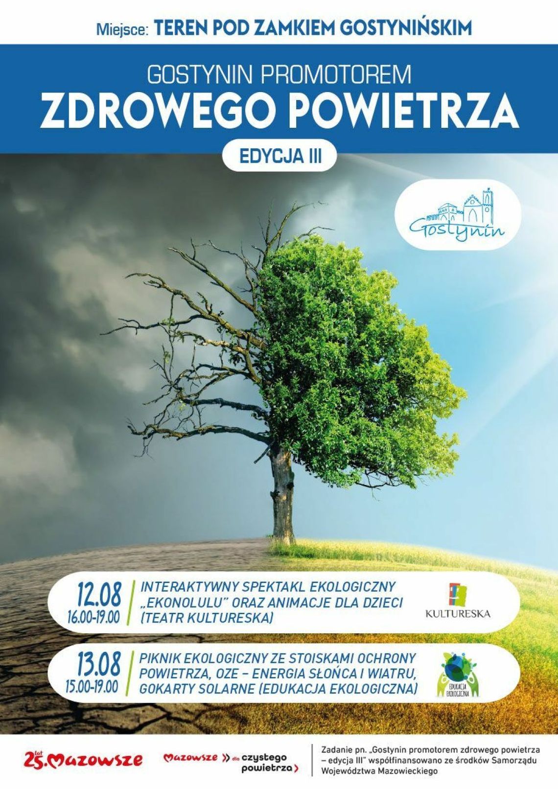 Ekopiknik w ramach projektu „Gostynin promotorem zdrowego powietrza”