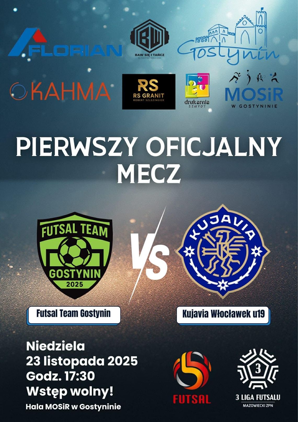 Futsal Team Gostynin wchodzi do gry