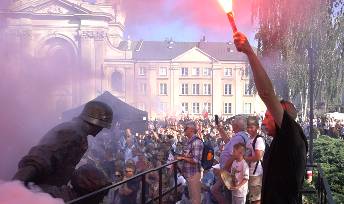 Gostyninianki wystąpiły w Warszawie w 80. rocznicę Powstania Warszawskiego