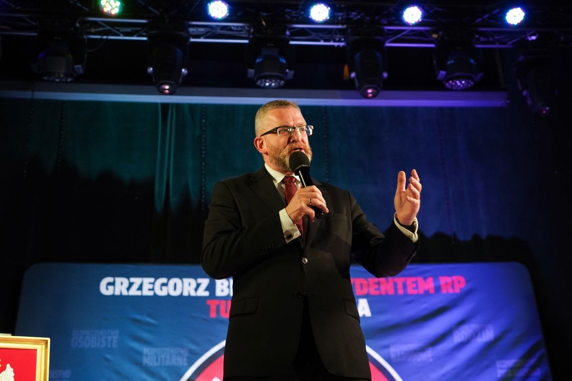 Grzegorz Braun w Płocku