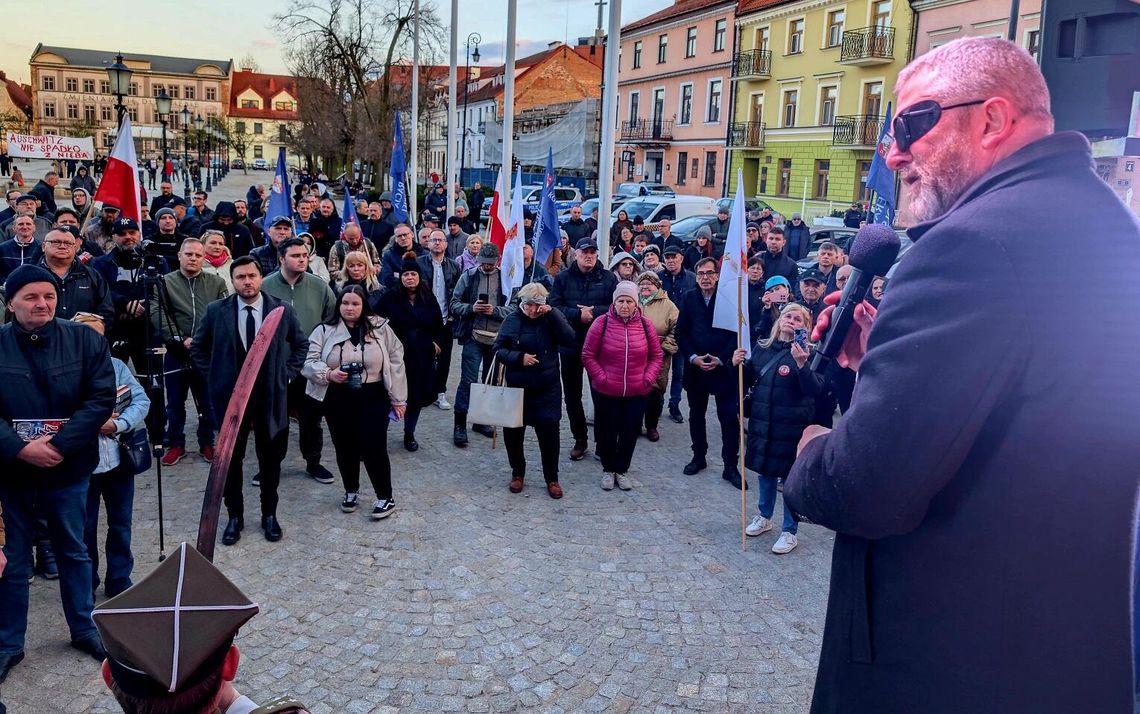 Grzegorz Braun w Płocku