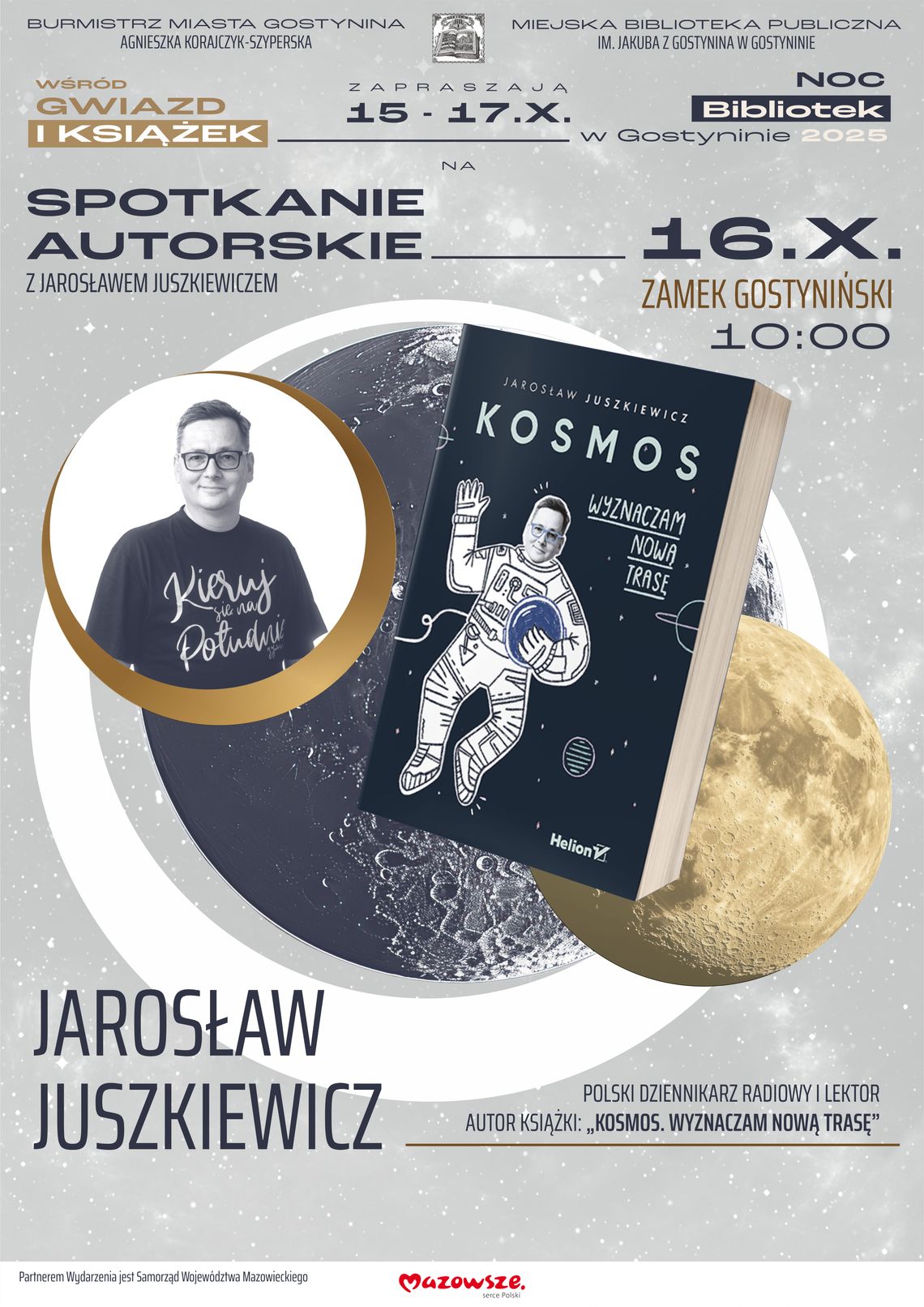 Spotkanie autorskie z Jarosławem Juszkiewiczem