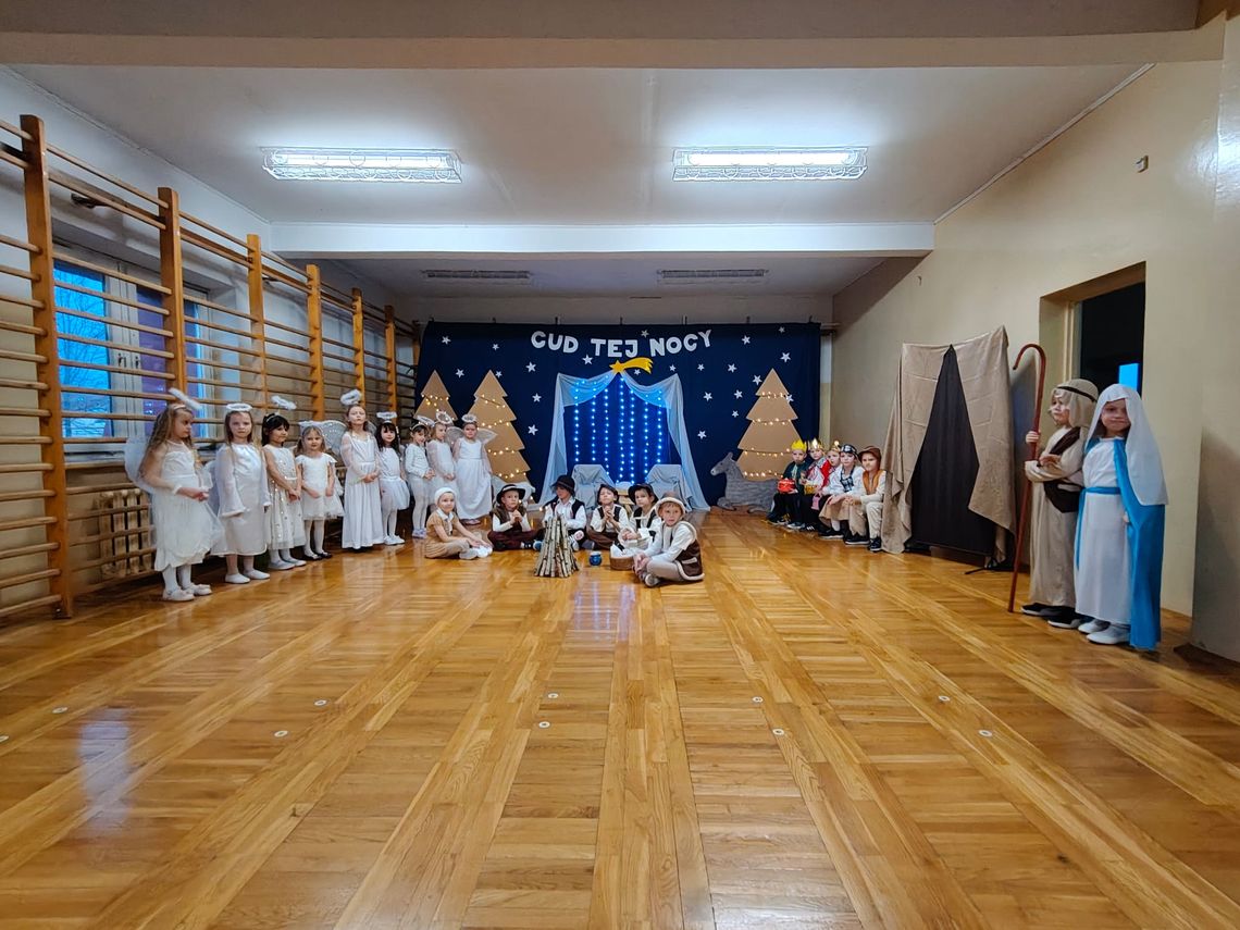 Jasełka w grupie „Motylki" w Przedszkolu nr 1