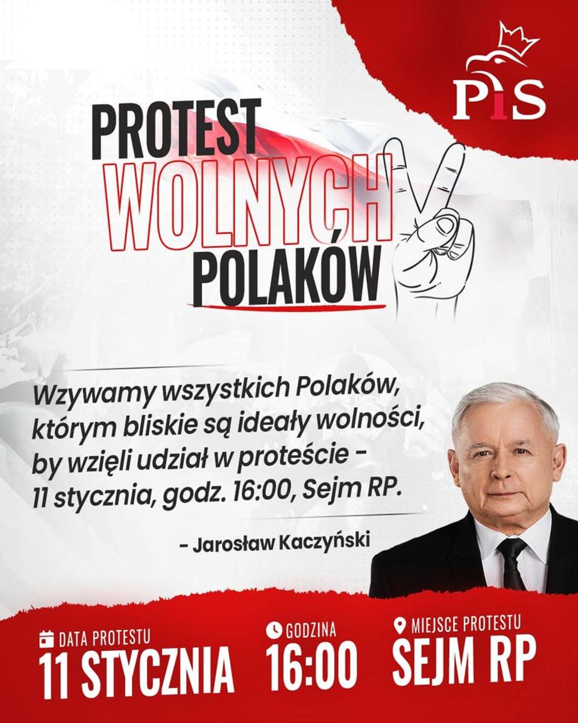 Jedziemy na protest do Warszawy