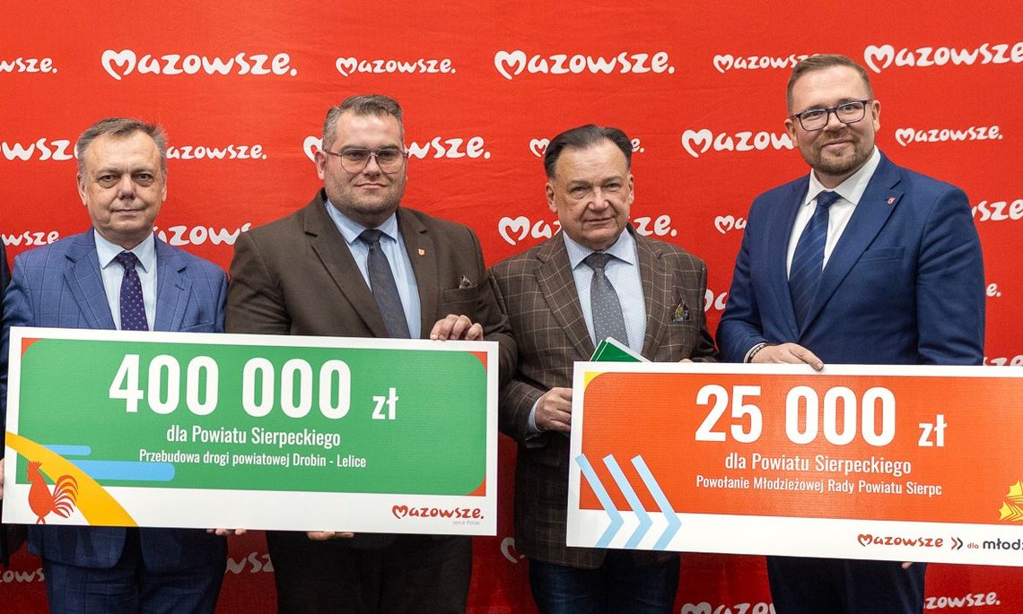 Jest wsparcie sejmiku Mazowsza dla mieszkańców. W tym roku rekordowe!
