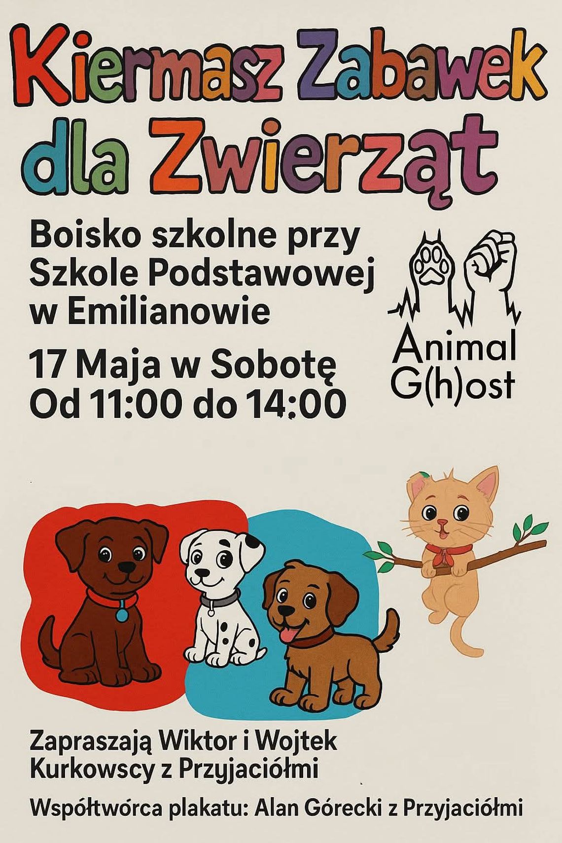 Kiermasz zabawek dla zwierząt