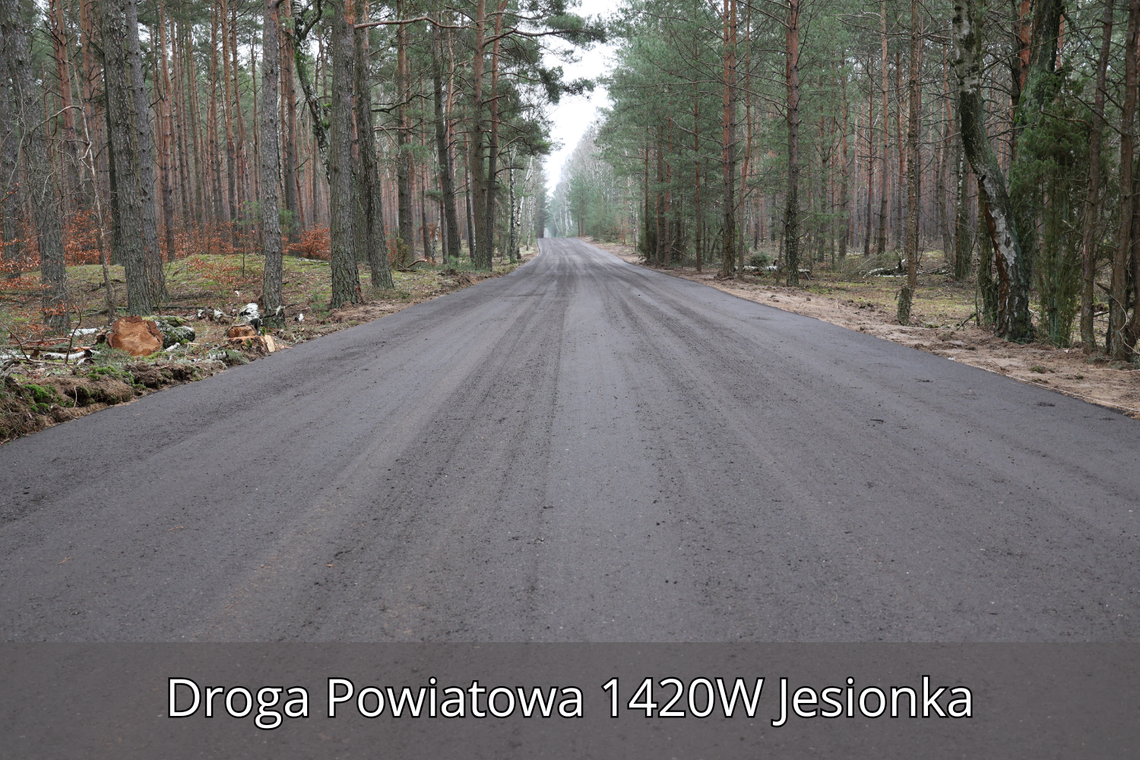 Kolejne inwestycje drogowe i infrastrukturalne oddane do użytku w Powiecie Gostynińskim