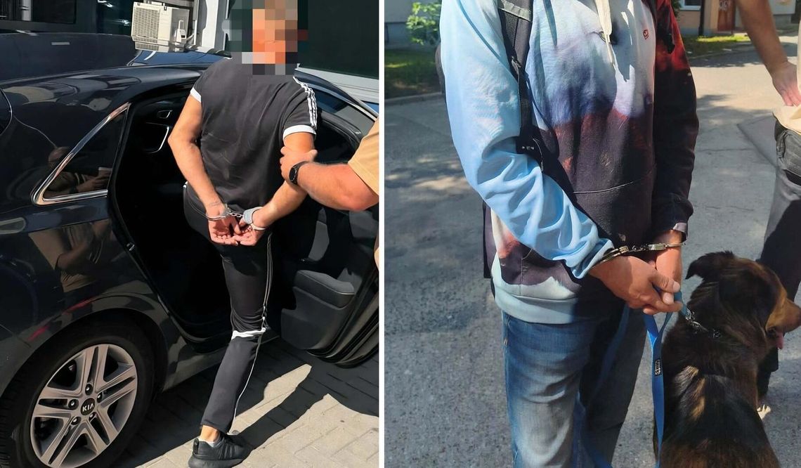 Kryminalni zatrzymali dwóch poszukiwanych. Jeden wyszedł na spacer, drugi ukrywał się pod łóżkiem