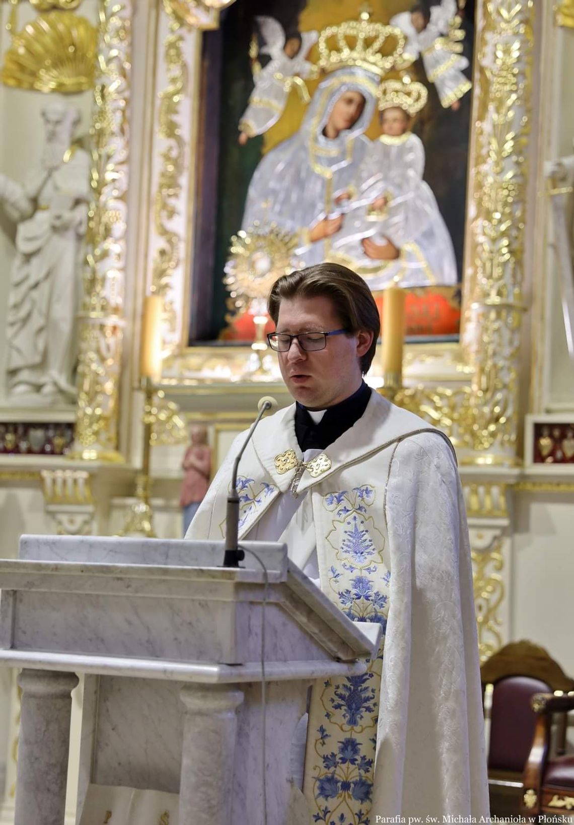 Ksiądz Wiktor Rękawiecki z Solca przyjął święcenia prezbiteratu w katedrze płockiej