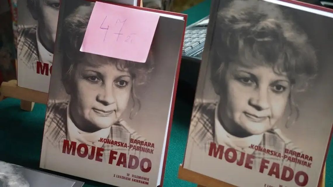 Książkę "Moje Fado" można nabyć w Książnicy Płockiej