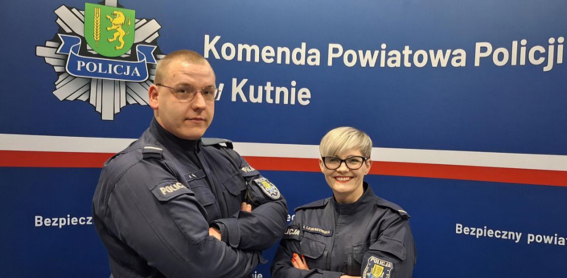 Kutnowscy policjanci uratowali kobietę w kryzysie emocjonalnym