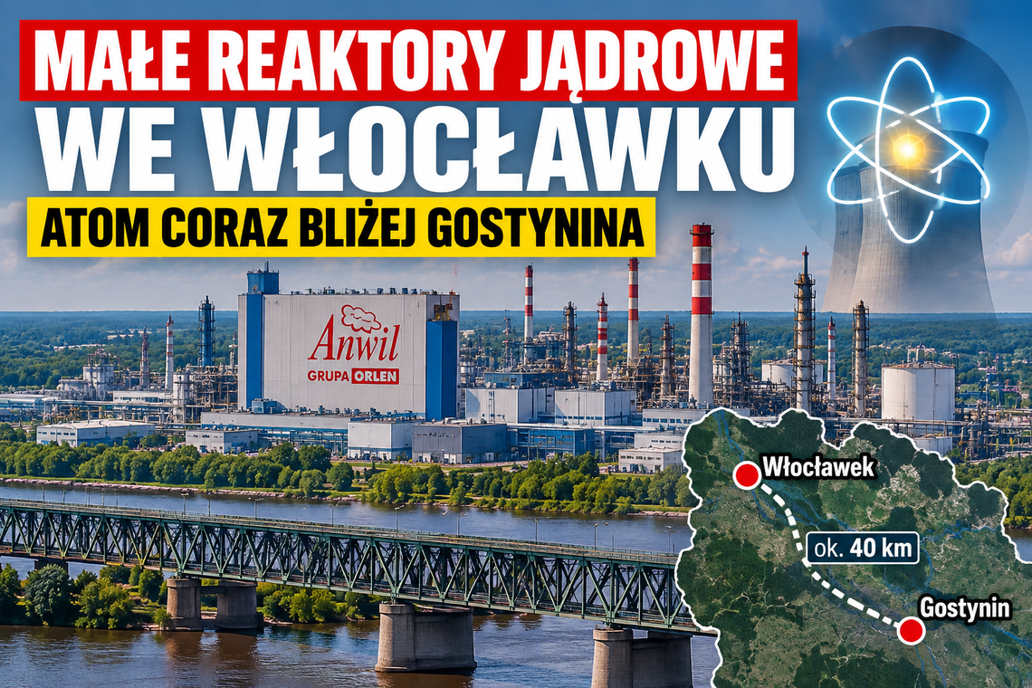Małe reaktory jądrowe powstaną we Włocławku