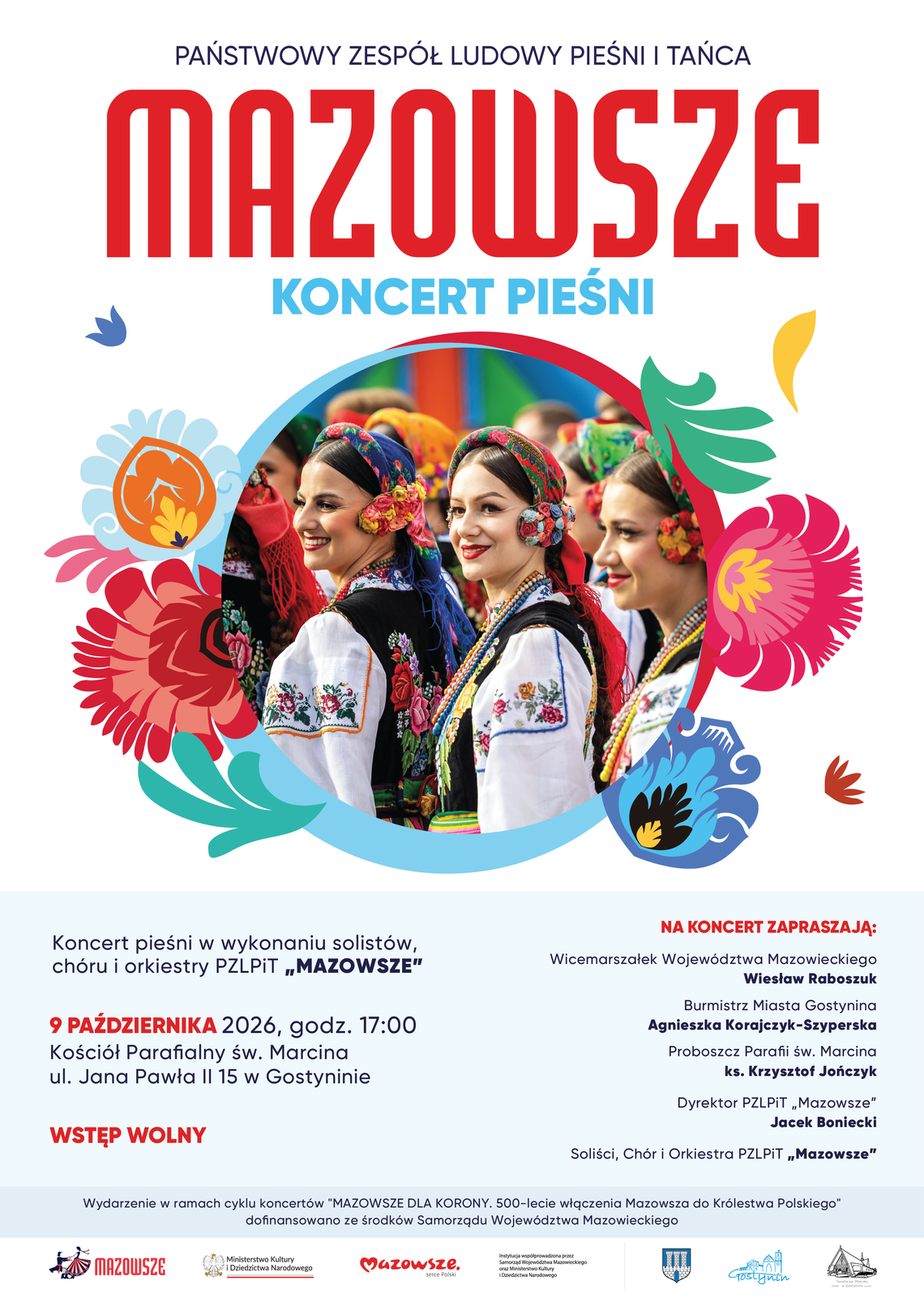Mazowsze wystąpi w Gostyninie Mazowsze wystąpi w Gostyninie
