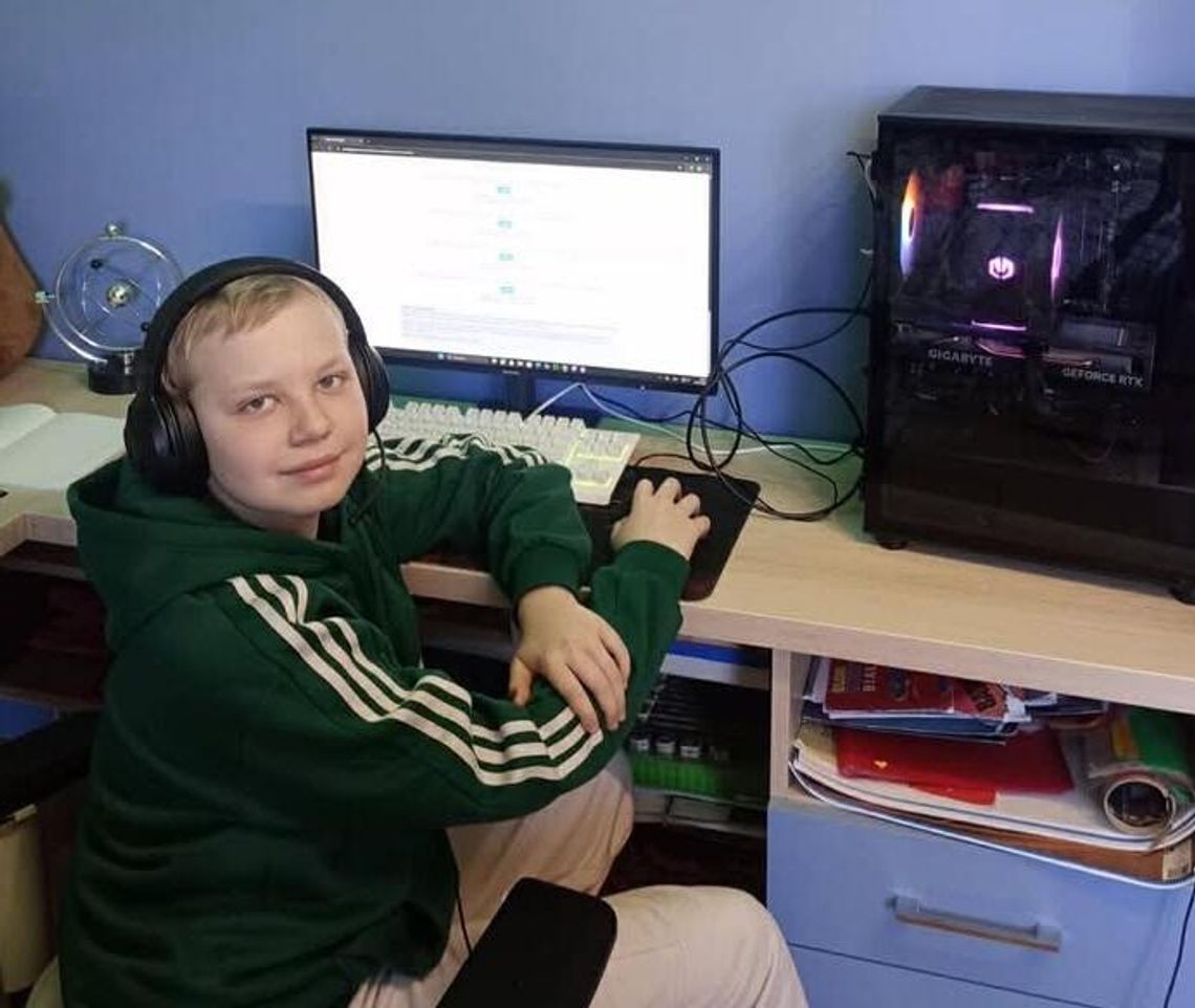 Miłosz Zembski, uczeń z SP 3 – najlepszy w powiecie gostynińskim