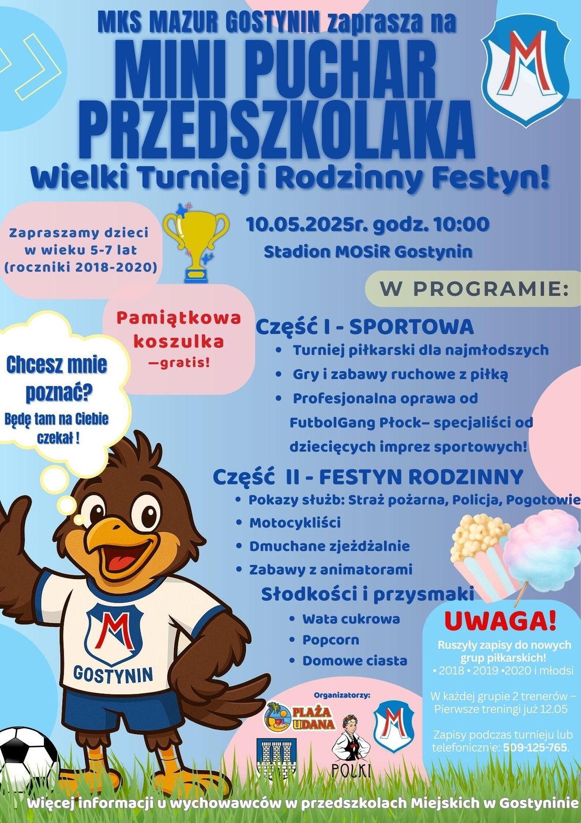 Mini Puchar Przedszkolaka - wielka zabawa dla najmłodszych