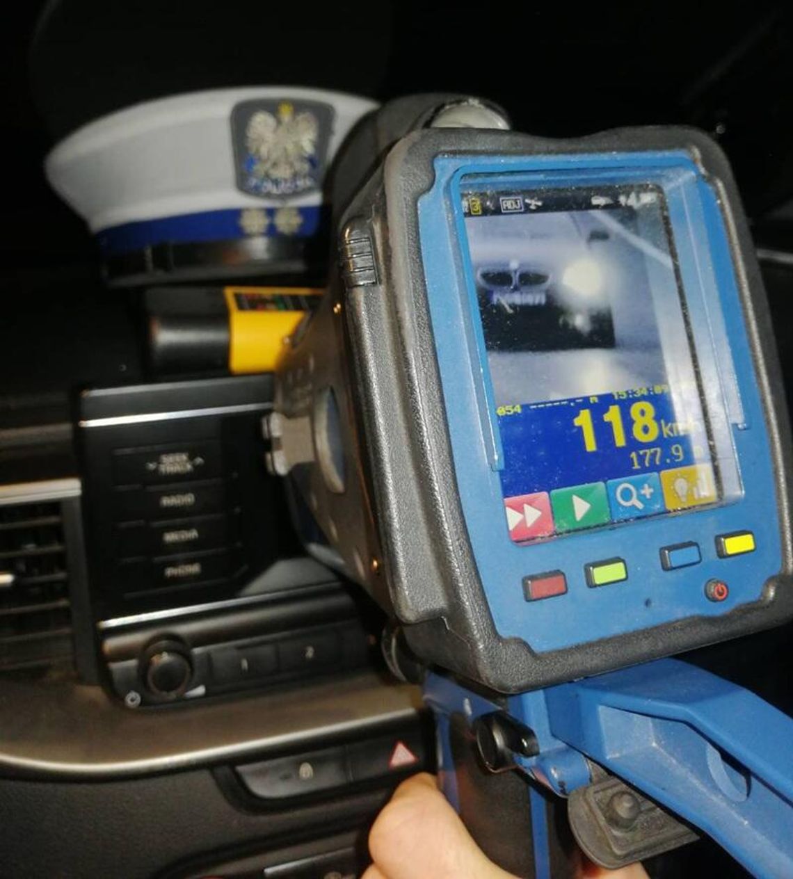 Młody kierowca z powiatu gostynińskiego na gościnnych występach w sąsiednim powiecie