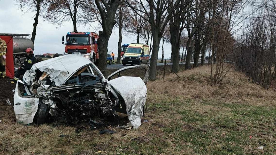 Wypadek śmiertelny na DK60 w Świerczynku