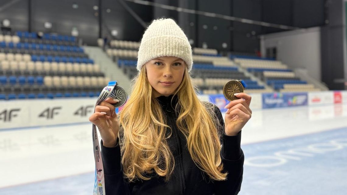 Nadia Machała Mistrzynią Polski Juniorek Młodszych w łyżwiarstwie szybkim