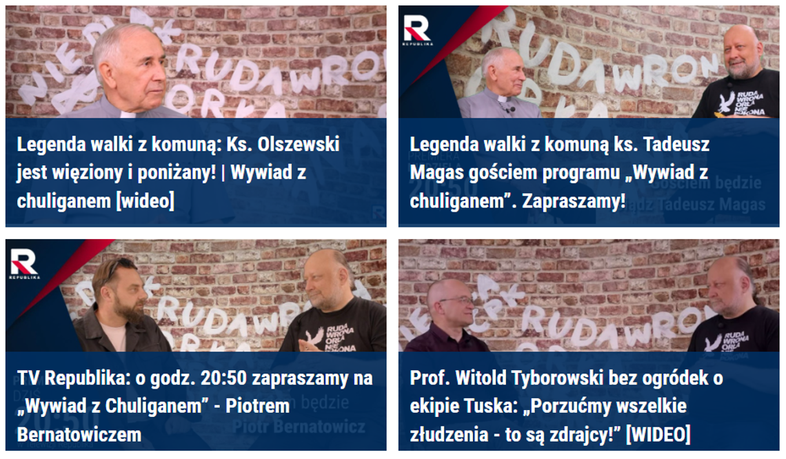 Nadleśniczy Jacek Liziniewicz wystąpi w programie TV Republika