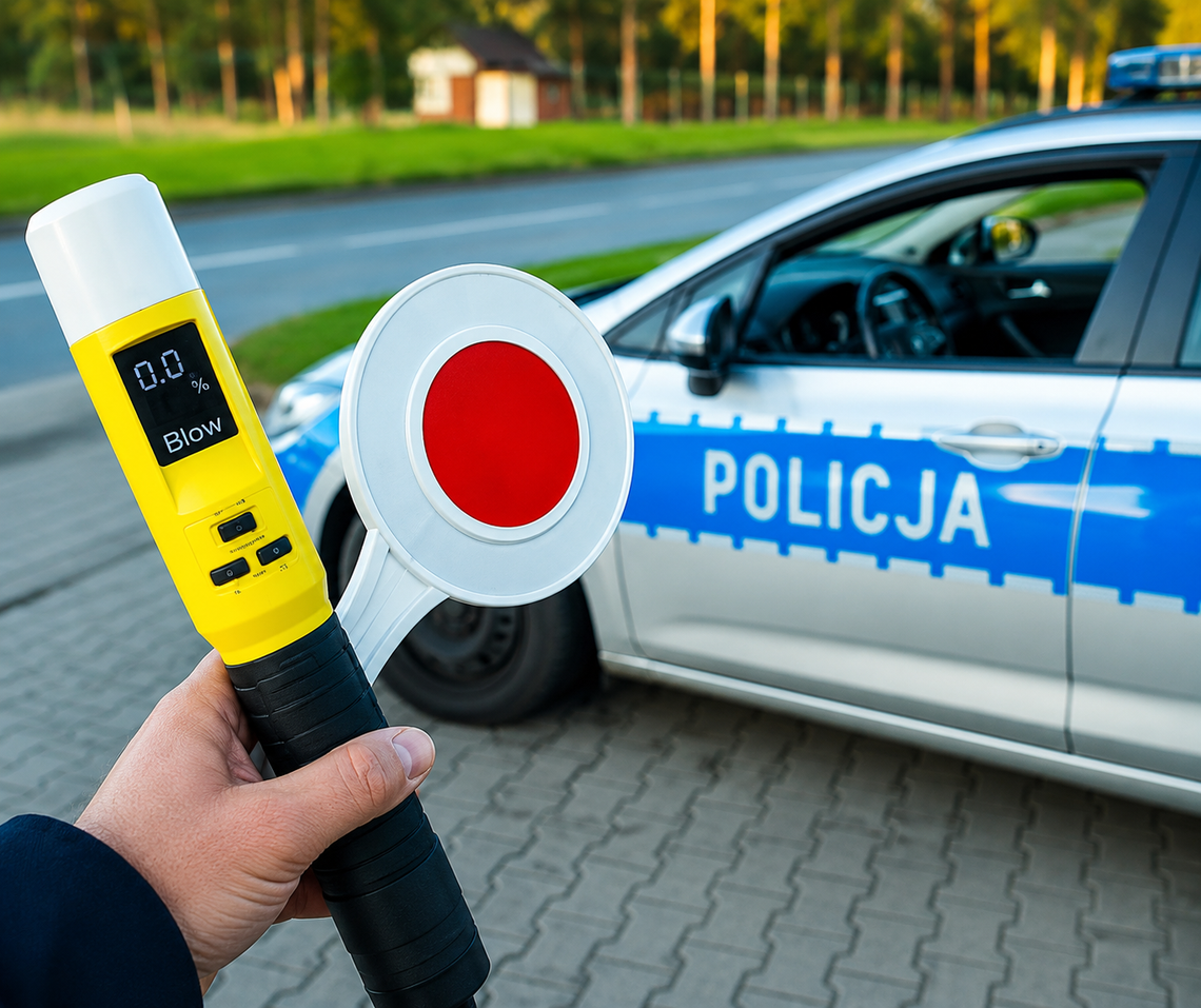 Nietrzeźwa 49-latka wiozła syna na naukę jazdy Nietrzeźwa 49-latka wiozła syna na naukę jazdy