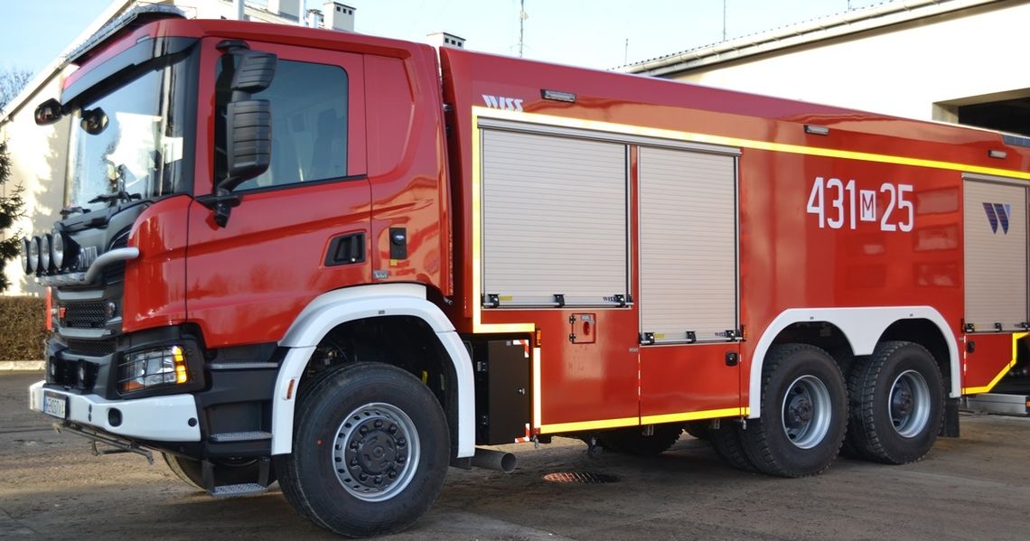Nowy samochód dla gostynińskich strażaków