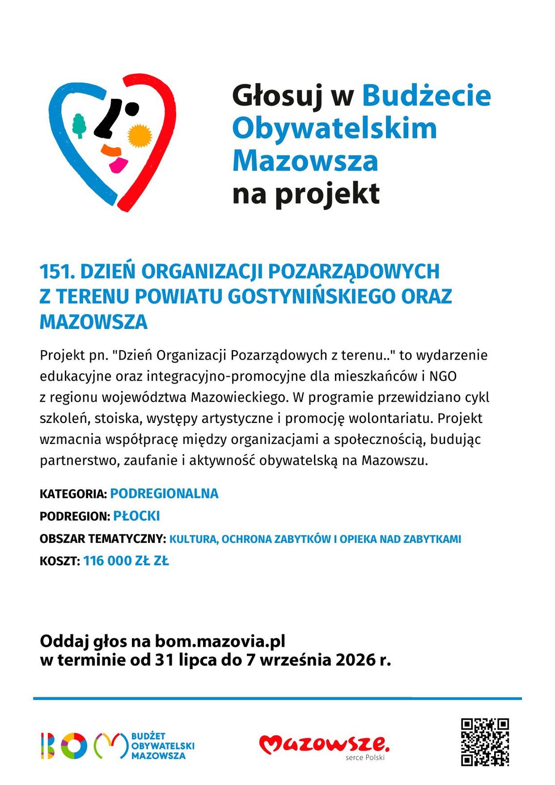 Od dziś ruszyło głosowanie w ramach Budżetu Obywatelskiego Mazowsza