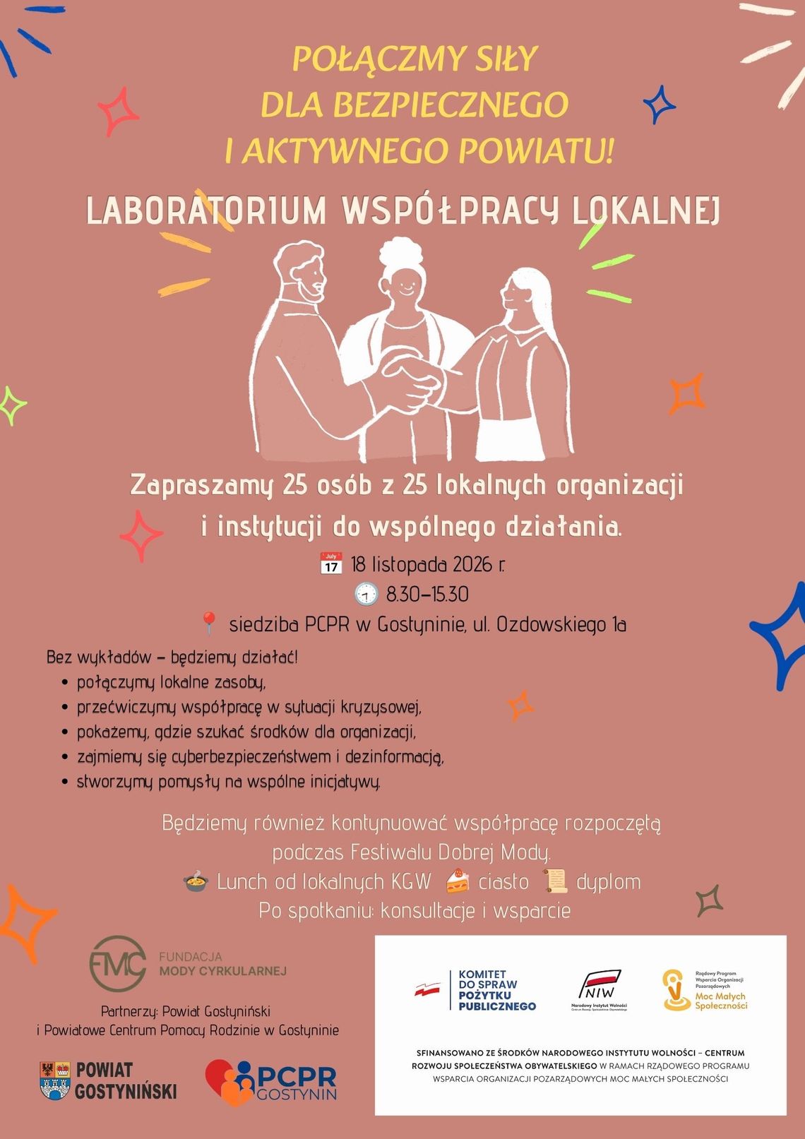 Od relacji do odporności. W Gostyninie odbędzie się wyjątkowe Laboratorium Współpracy Lokalnej Od relacji do odporności. W Gostyninie odbędzie się wyjątkowe Laboratorium Współpracy Lokalnej