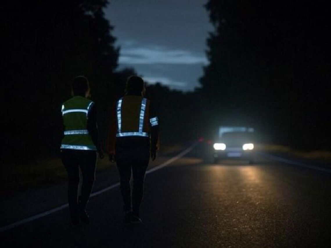Odblaski ratują życie: bezpieczeństwo pieszych i rowerzystów w sezonie jesiennym