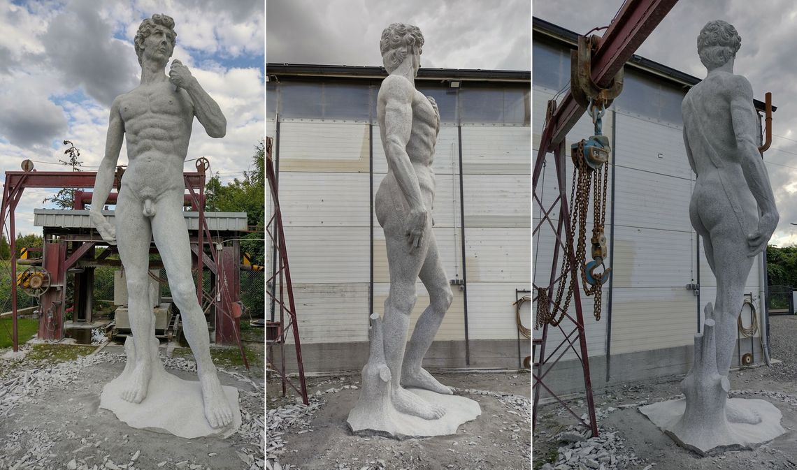 Pasja i spełnianie marzeń gostynińskiego rzeźbiarza Tadeusza Biniewicza