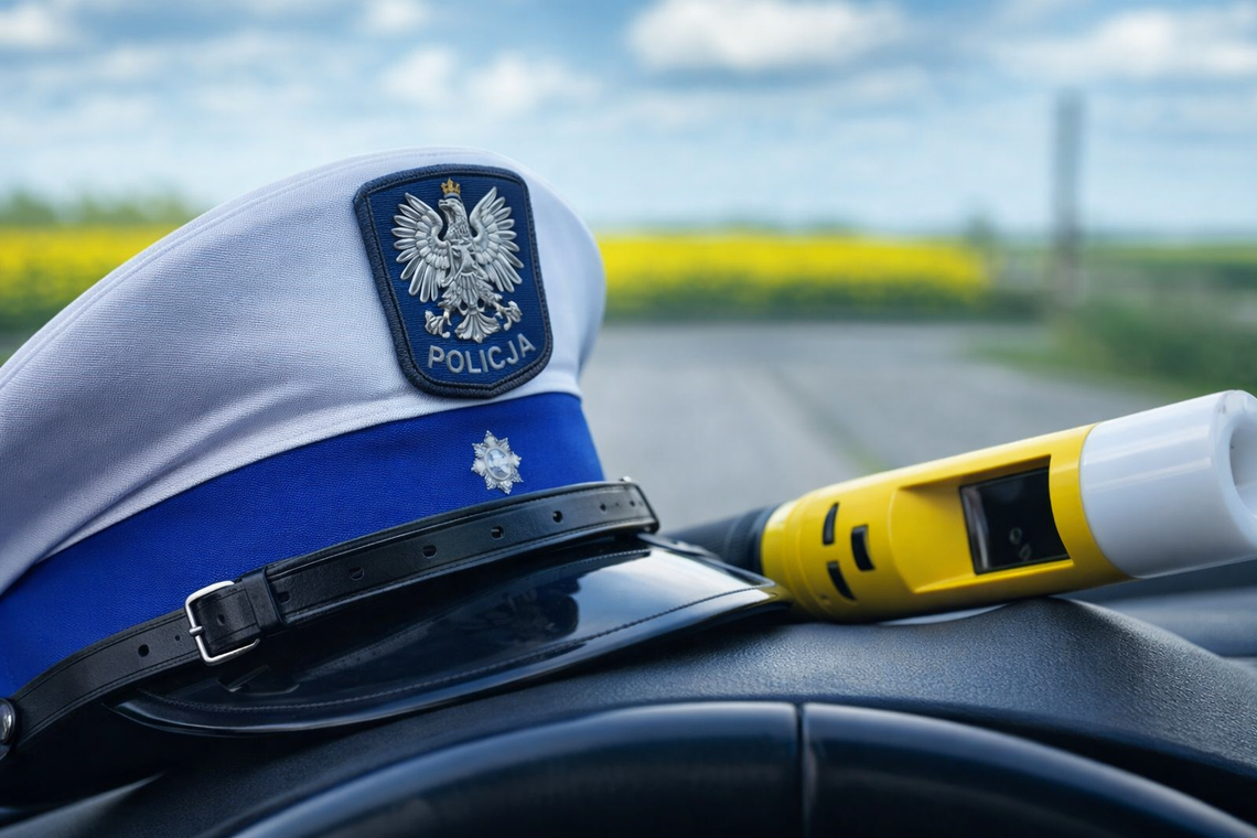 Policjant z Gostynina zatrzymał nietrzeźwego kierowcę w Kutnie