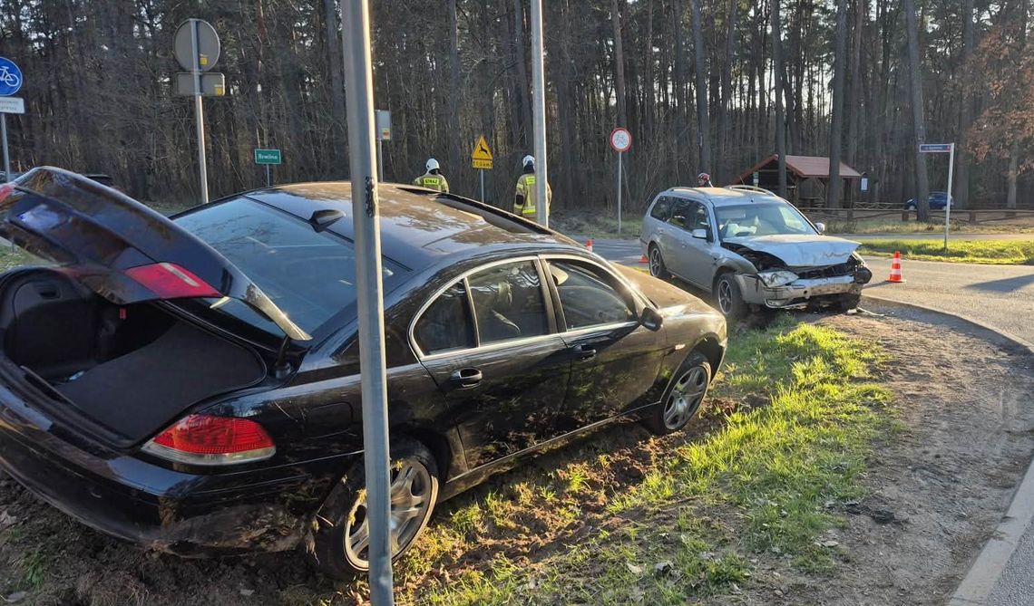 Ponad 2 promile u kierowcy BMW, który nie ustąpił pierwszeństwa kierowcy bez uprawnień