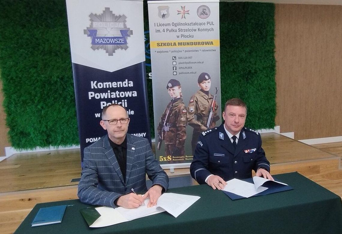 Porozumienie na rzecz edukacji i patriotyzmu – wspólna inicjatywa Policji i PUL