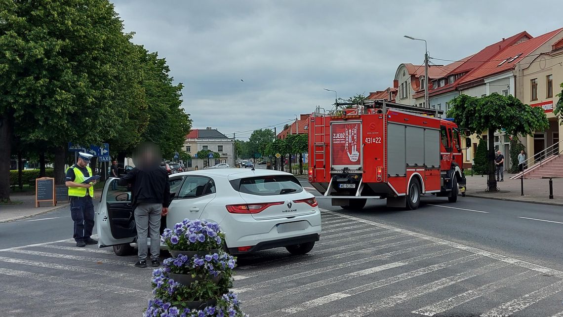 Potrącenie pieszej w Rynku