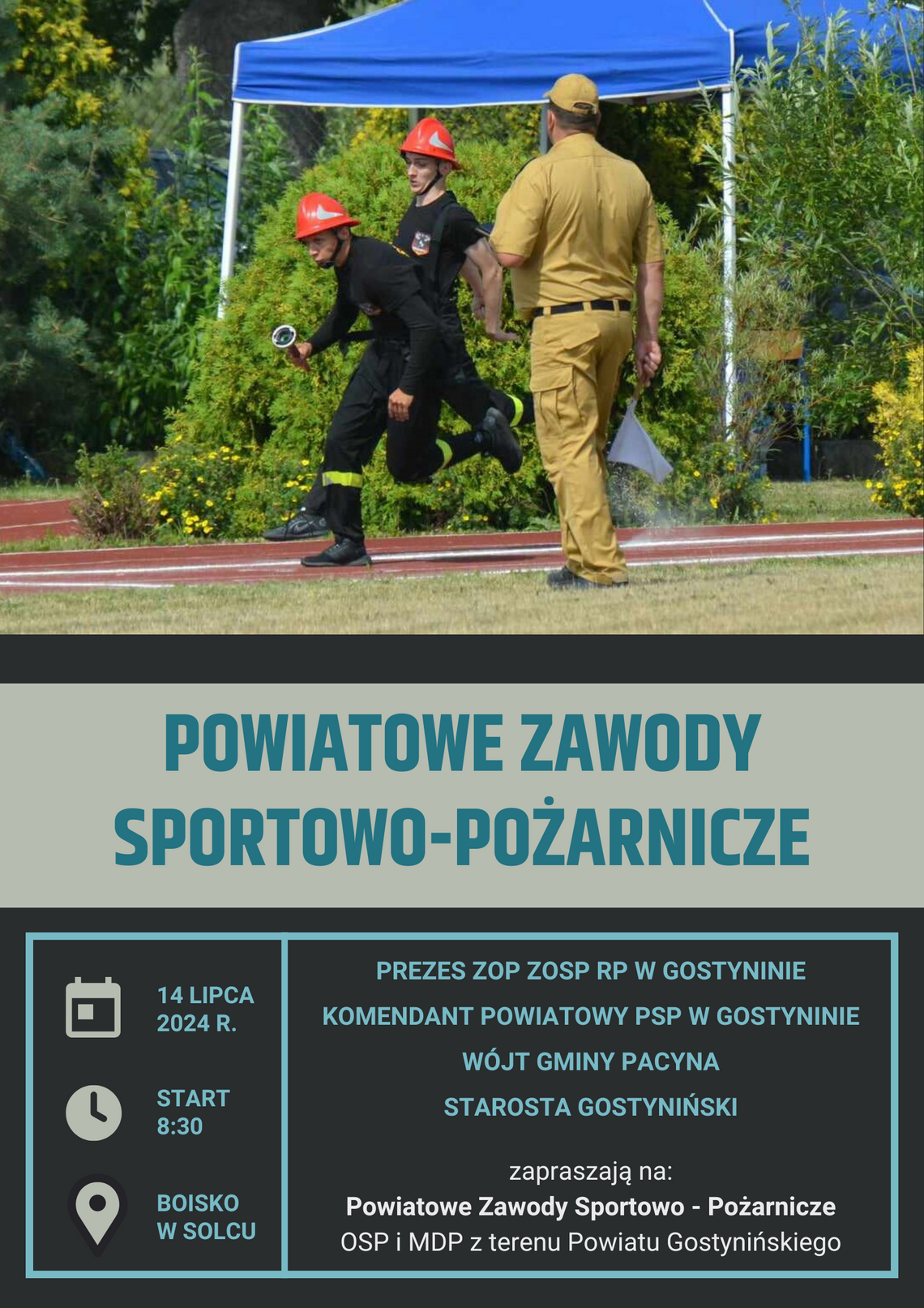 Powiatowe zawody sportowo-pożarnicze