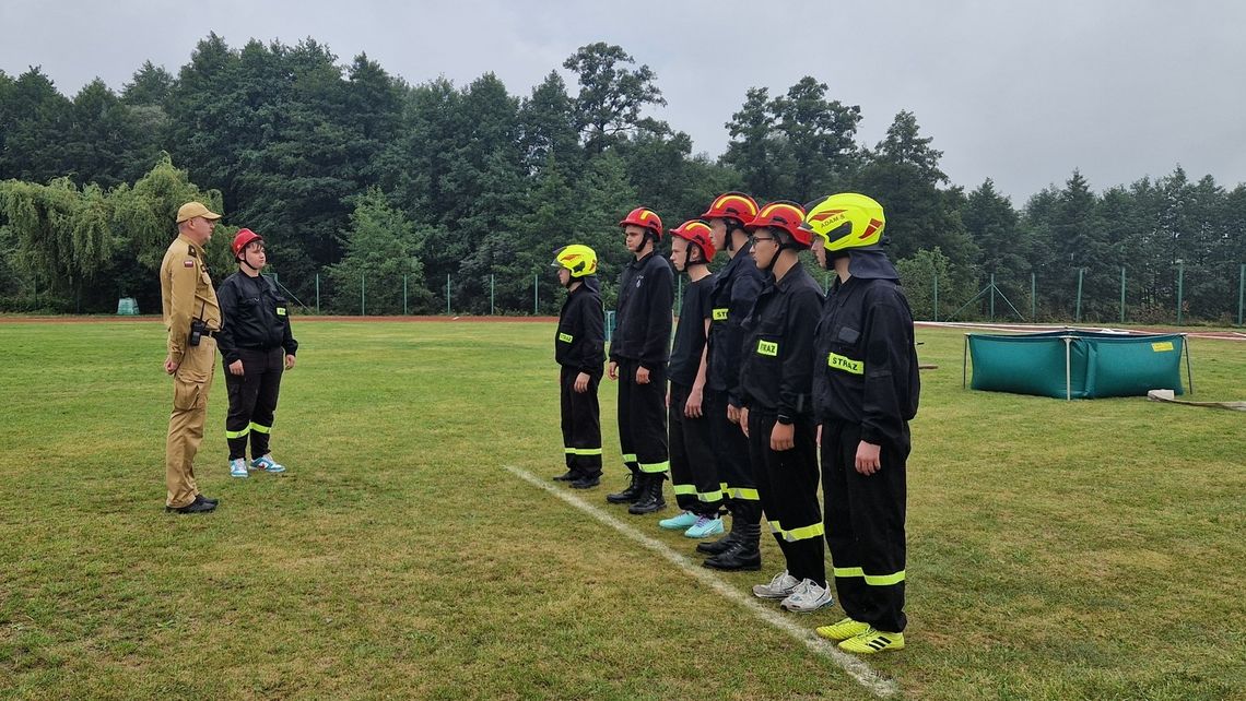 Powiatowe Zawody Sportowo-Pożarnicze w Białotarsku