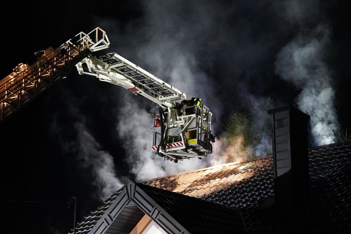 Pożar domu w Nagodowie Pożar domu w Nagodowie
