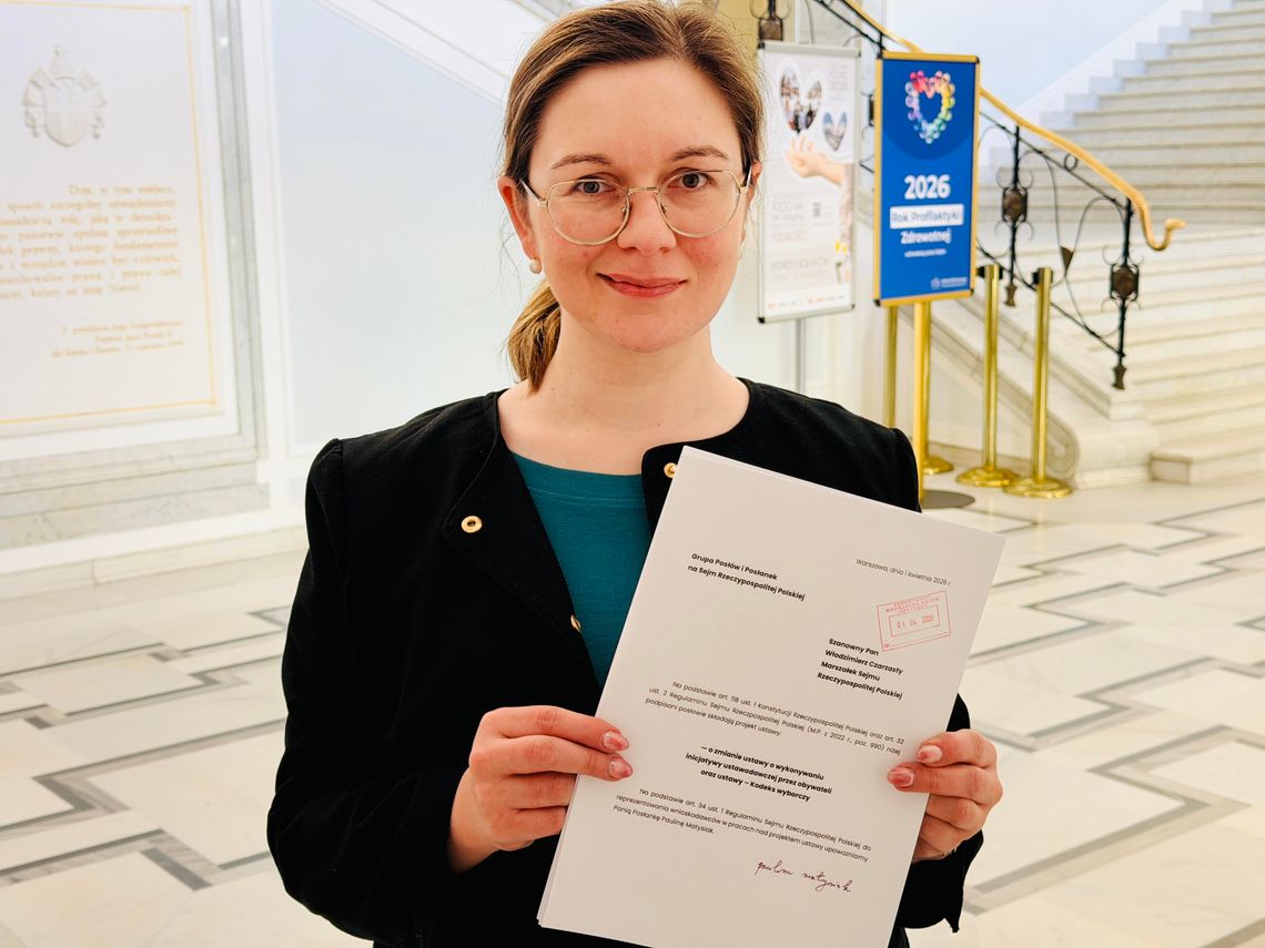 Projekt ustawy Pauliny Matysiak: obywatelska inicjatywa ustawodawcza z podpisami elektronicznymi Projekt ustawy Pauliny Matysiak: obywatelska inicjatywa ustawodawcza z podpisami elektronicznymi