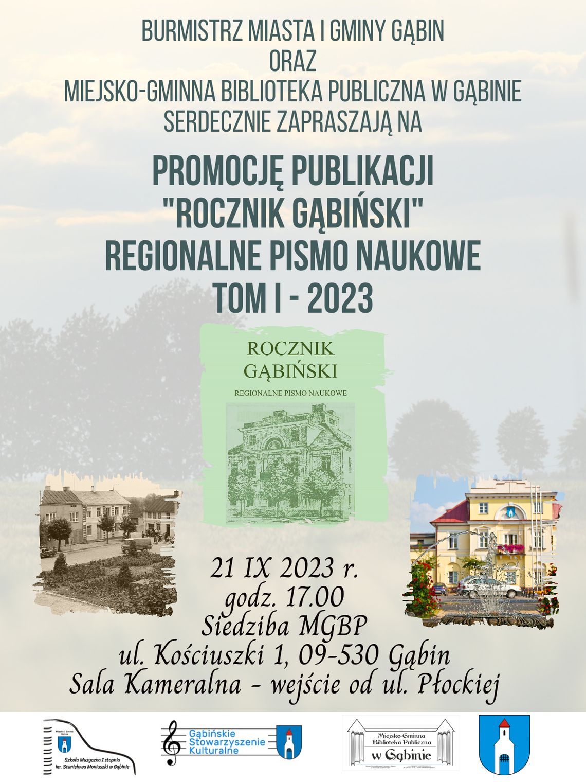 Promocja publikacji "Rocznik Gąbiński"
