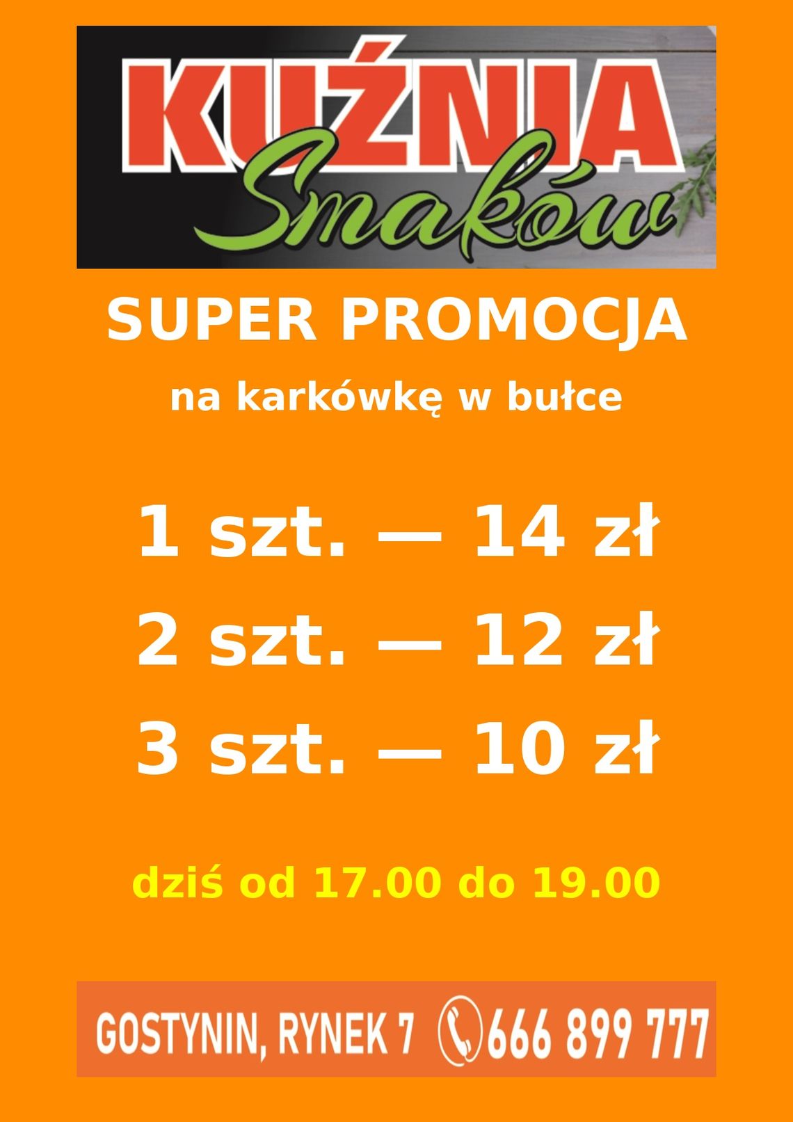 Karkówka w rewelacyjnej cenie