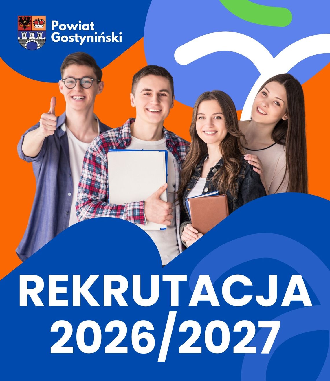 Rekrutacja do szkół ponadpodstawowych Powiatu Gostynińskiego na rok szkolny 2026/2027