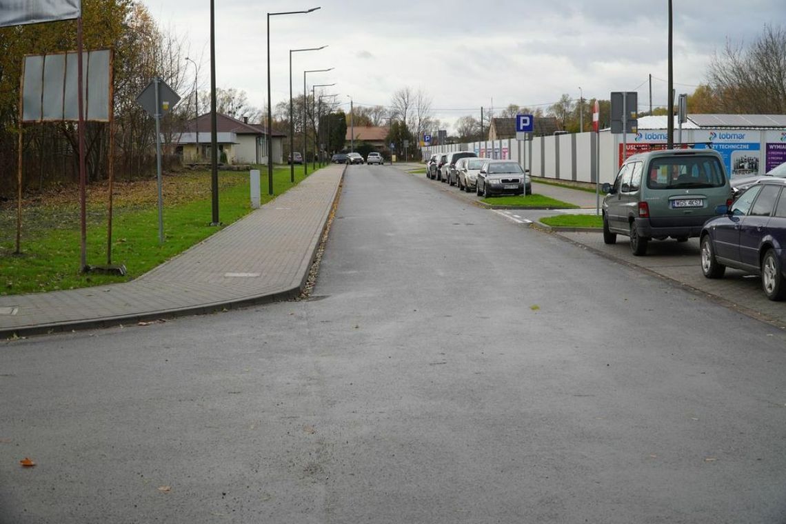 Roboty budowlane drogi do Powiatowego Urzędu Pracy zakończone