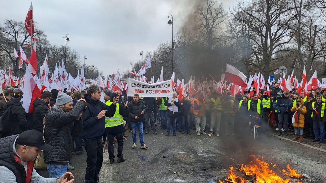 Rolnicze protesty przybierają na sile