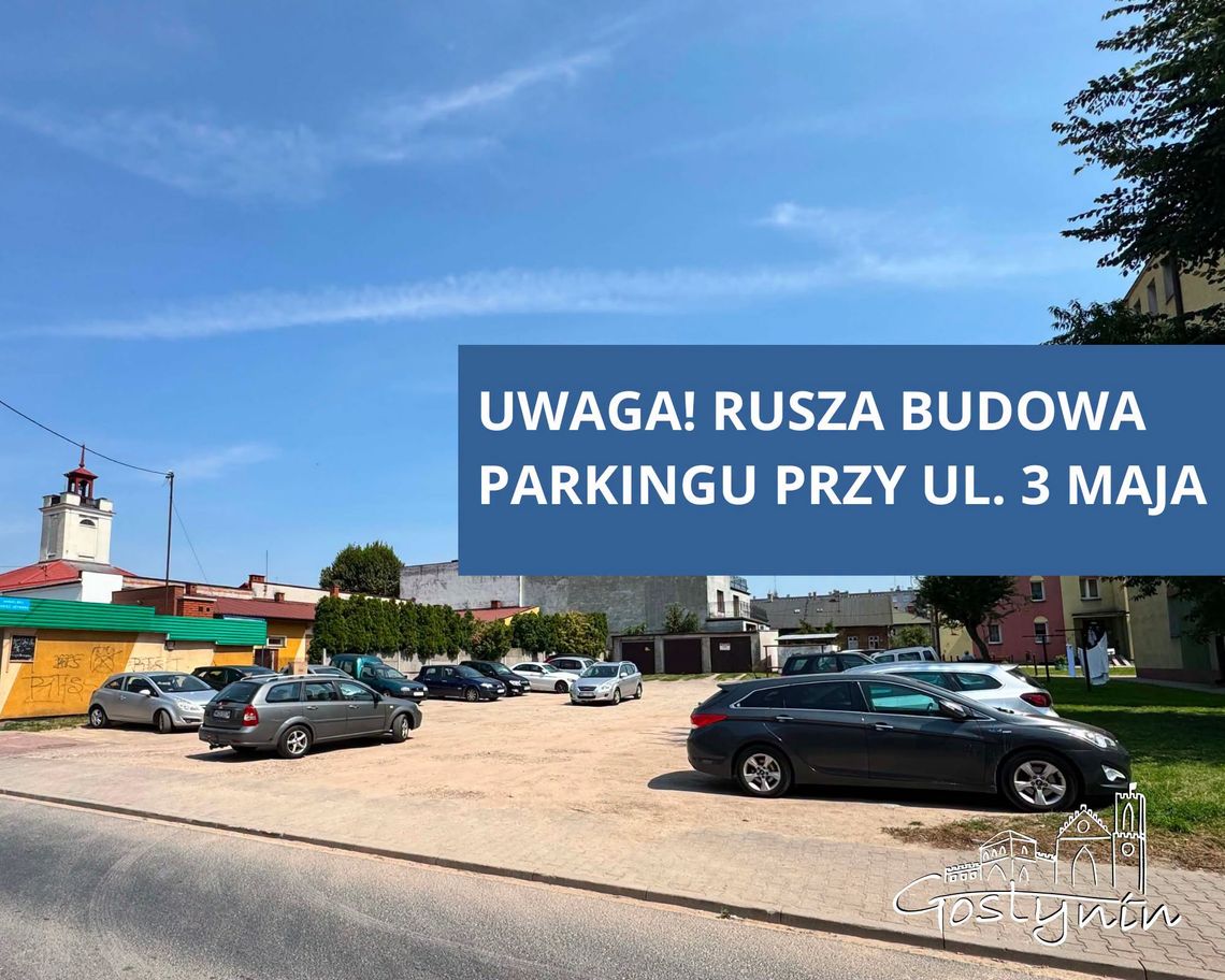 Rozpoczyna się budowa nowego parkingu