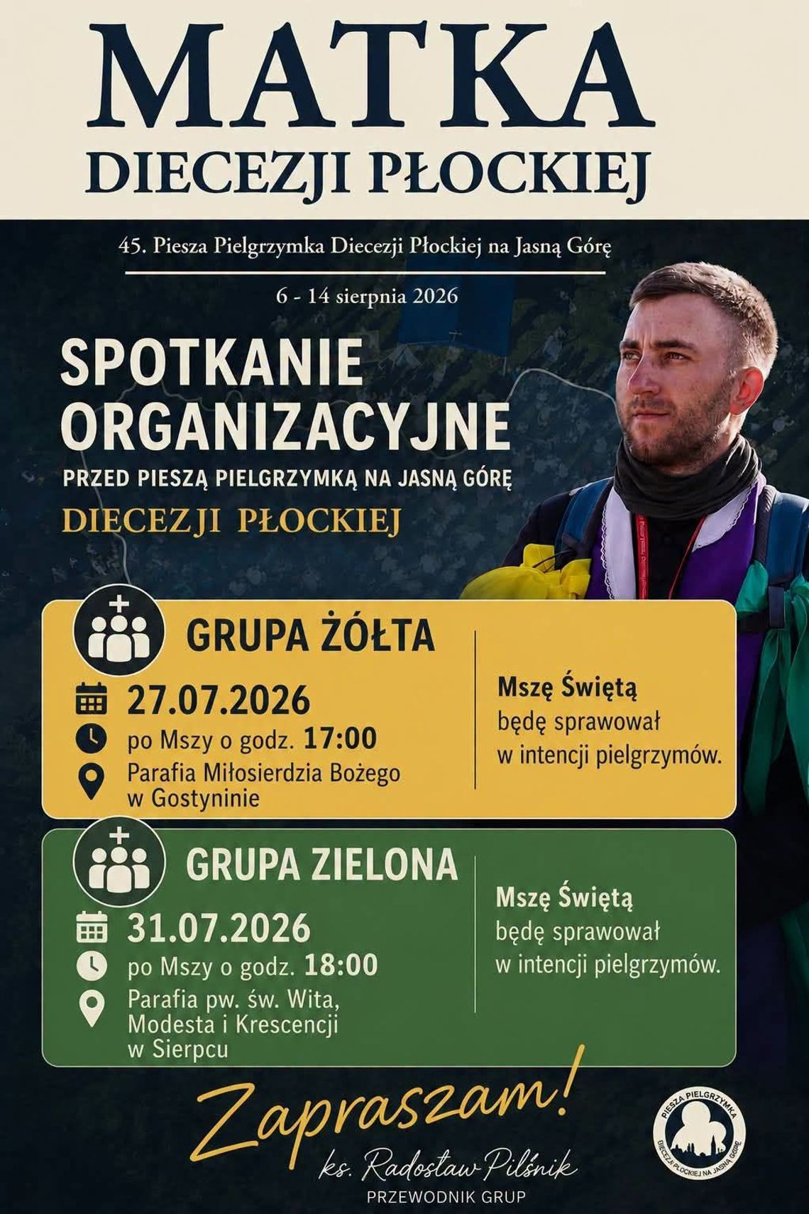 Rozpoczynają się spotkania organizacyjne przed pieszą pielgrzymką na Jasną Górę Rozpoczynają się spotkania organizacyjne przed pieszą pielgrzymką na Jasną Górę