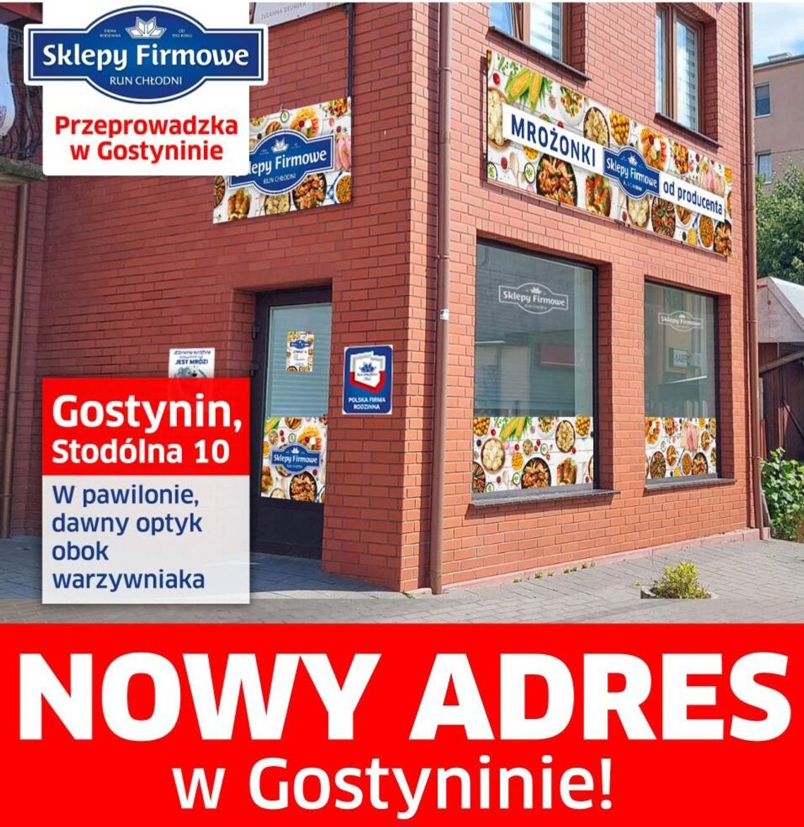 Sklepy Firmowe Run Chłodni. Halo Gostynin!