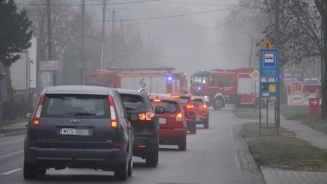 Ślizgawica na ulicach Gostynina