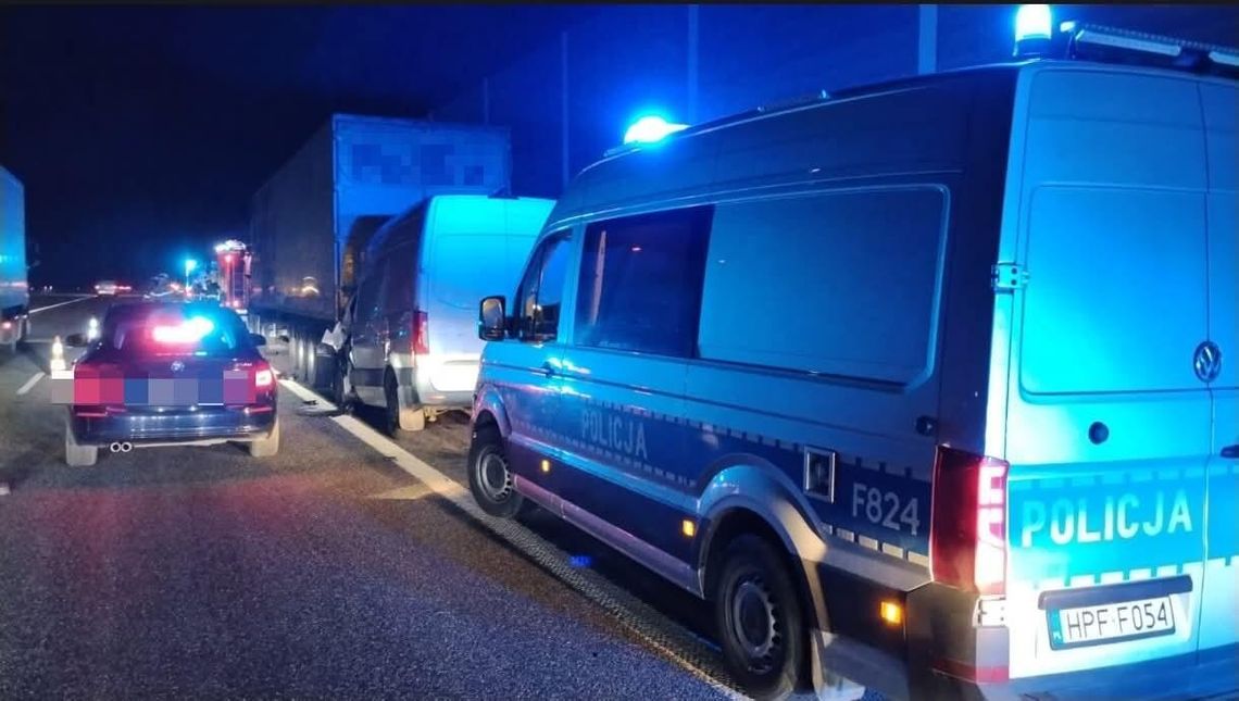 Śmiertelny wypadek na A1 pod Kutnem