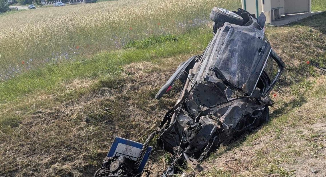 Śmiertelny wypadek. Na miejscu zginął 91-letni kierowca