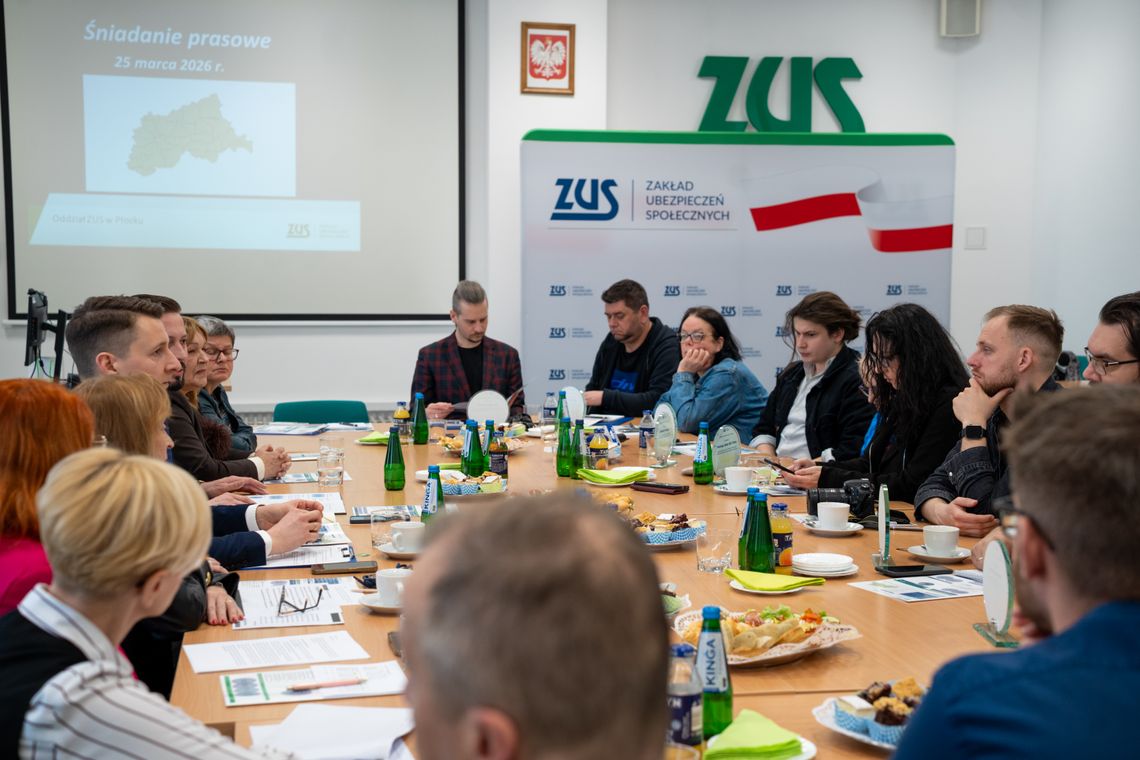 Śniadanie prasowe w ZUS. Podsumowanie działań 2025 i plany na 2026
