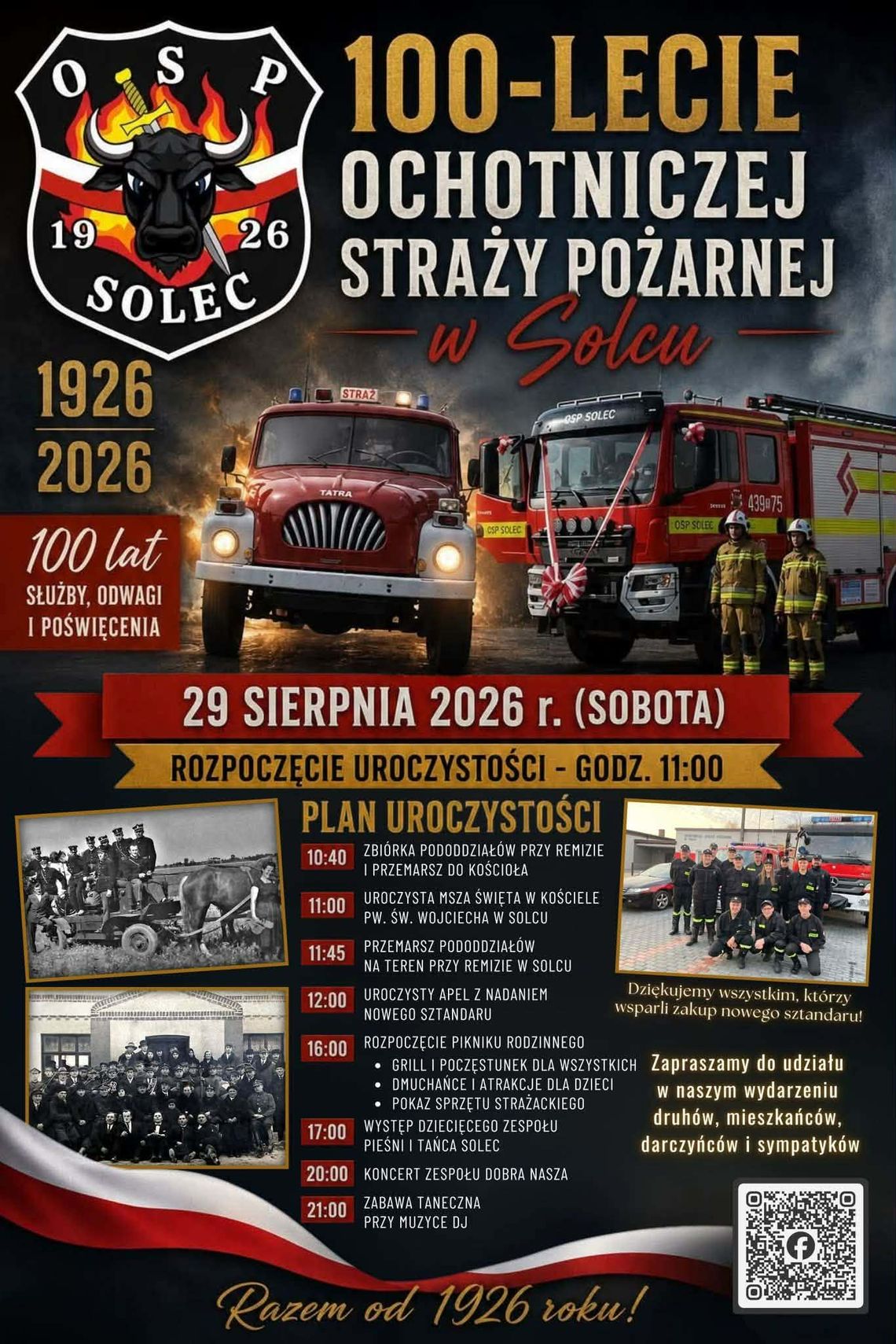 Solec szykuje się na 100-lecie Ochotniczej Straży Pożarnej